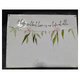 Decorative Metal Wall Plaque