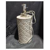Rustic Patterned Table Lamp Base
