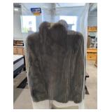 S. Pollack Fur Coat and Protective Hanger