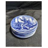 Blue and White Mini Plates