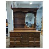 Large 2 Piece Dresser and Mirror