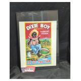 Vintage Dixie Boy Brand Advertising Poster