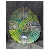 Vibrant Textured Decorative Plate