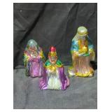 Hand-Painted Ceramic Nativity Figures