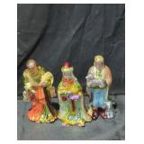 Colorful Nativity Figurine Set