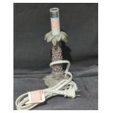 Palm Motif Lamp Base with Cord