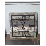 Rustic Roman Numeral Wall Clock Frame
