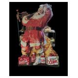 Vintage Santa Coca-Cola Cardboard Standee