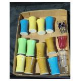 Vintage Jim Beam Shot Glass Collection