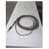 Snake to open pipe