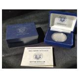 Uncirculated 2000 American Eagle Silver Dollar