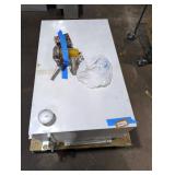 Large White Fuel Tank