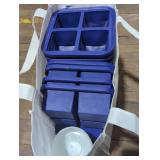 Silicone Ice Mold and Container Set