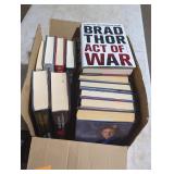 Collection of Brad Thor and Bill Clinton Novels