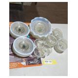 Fenton "Moonstone" Glass Dinnerware Set