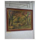 "Forest Pathway" Landscape Oil Painting