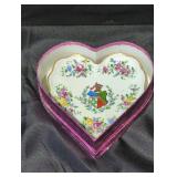 Heart-Shaped porcelain plate