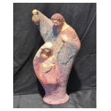 Rustic Holy Family Figurine