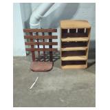 Rustic Wooden Shelf and wall decor
