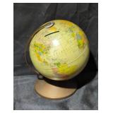 Vintage Revere Coin Bank Globe