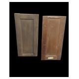 Pair of Wooden Cabinet Doors