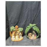 Ceramic Nativity Scene Decorations