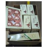 Assorted Christmas Glass Ornaments