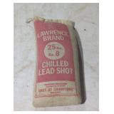 Vintage Lawrence Chilled Lead Shot Bag