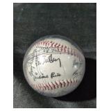 Signed Baseball with Case