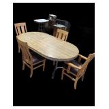 Dining Set with Oval Table and Chairs