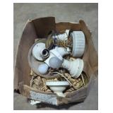Assorted Vintage Light Fixtures