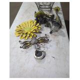 Mixed Garden Decor and Fixtures