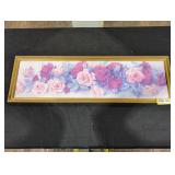 Framed Flower Artwork