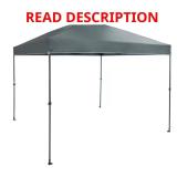10 ft x 10 ft Grey Instant Shade Canopy Tent