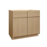 Hargrove 33"W Cabinet, Vanguard Oak