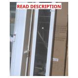 Slim 12" x 82" glass door panel