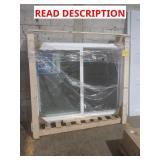 Skid Lot of 3 Windows 60" x 48" (approx)
