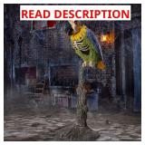 5FT Dead Water Animated LED Rotwing Parrot