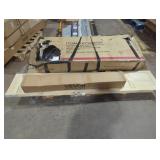 Skid Lot Bar Table (Damaged), 30" x 80" Door