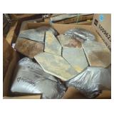 4- Stone Look Tiles with Mesh Back