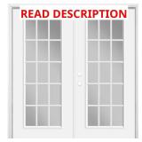 72x80 Right-Hand Patio Door