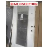Wood edge entry & patio door 36-1/2" x 80"