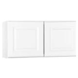 Hampton Satin White Wall Cabinet