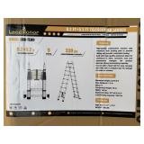 9.2Ft + 9.2Ft Telescoping Ladder