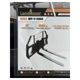 Mini Skid Steer Pallet Fork Frame