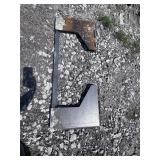 ECOTRIC 3/8" Thick Quick Tach Cut Out Mount Plate