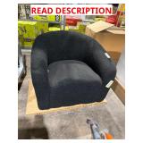 Misc black side chair