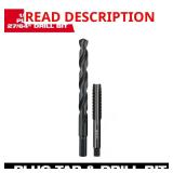 1/2 in. -13 Plug Tap & 27/64 Drill Bit
