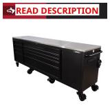 9-Drawer Workbench, Stainless Top (dented!)