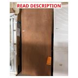 Hardwood door slab